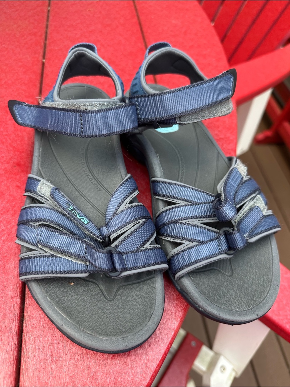 Teva Navy Blue Strappy Kids Sandals